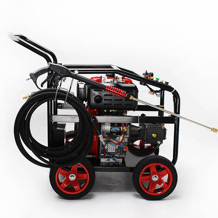 High Pressure 250bar 10HP Diesel Cold Water Power Washer – Heavy-Duty Car Wash Machine