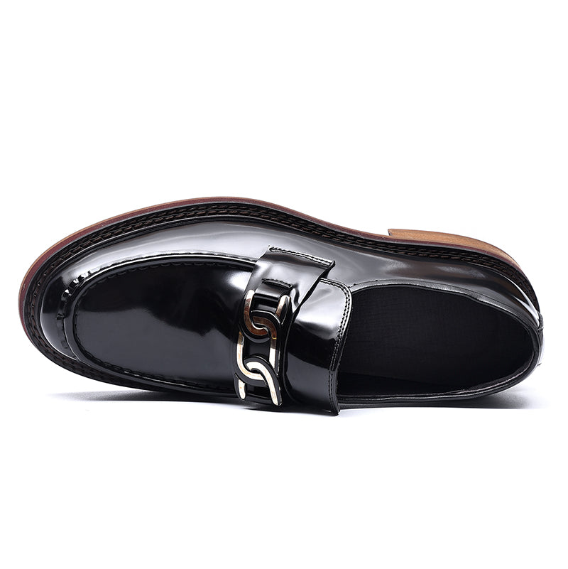 Men's Premium Business Glossy Leather Loafers