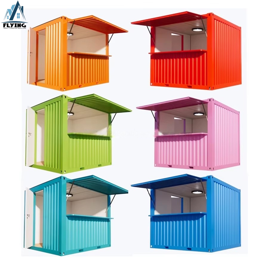 Expandable Mobile Pop-Up Shop | 10ft/20ft Modular Container Bar, Coffee Shop, or Convenience Store