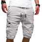 Men Casual Jogger Sports Cargo Shorts Military Combat Workout Gym Trousers Summer Mens Clothing
