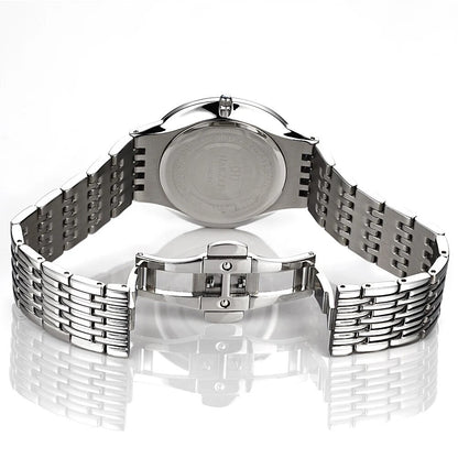 NAKZEN Diamond Men Watch Luxury Brand Sapphire Watches Mens Stainless Steel Black Gold Wristwatch Male Clock Relogio Masculino