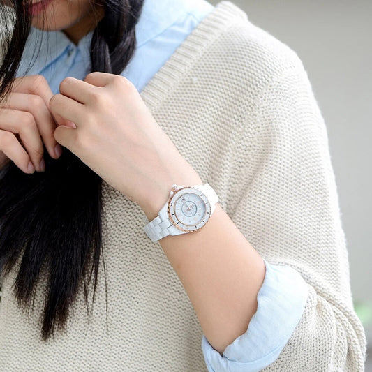 NAKZEN Brand Fashion Casual Women Quartz Watches Waterproof Ceramic Watch Female Clock Girl Gift relogio feminino Wristwatch