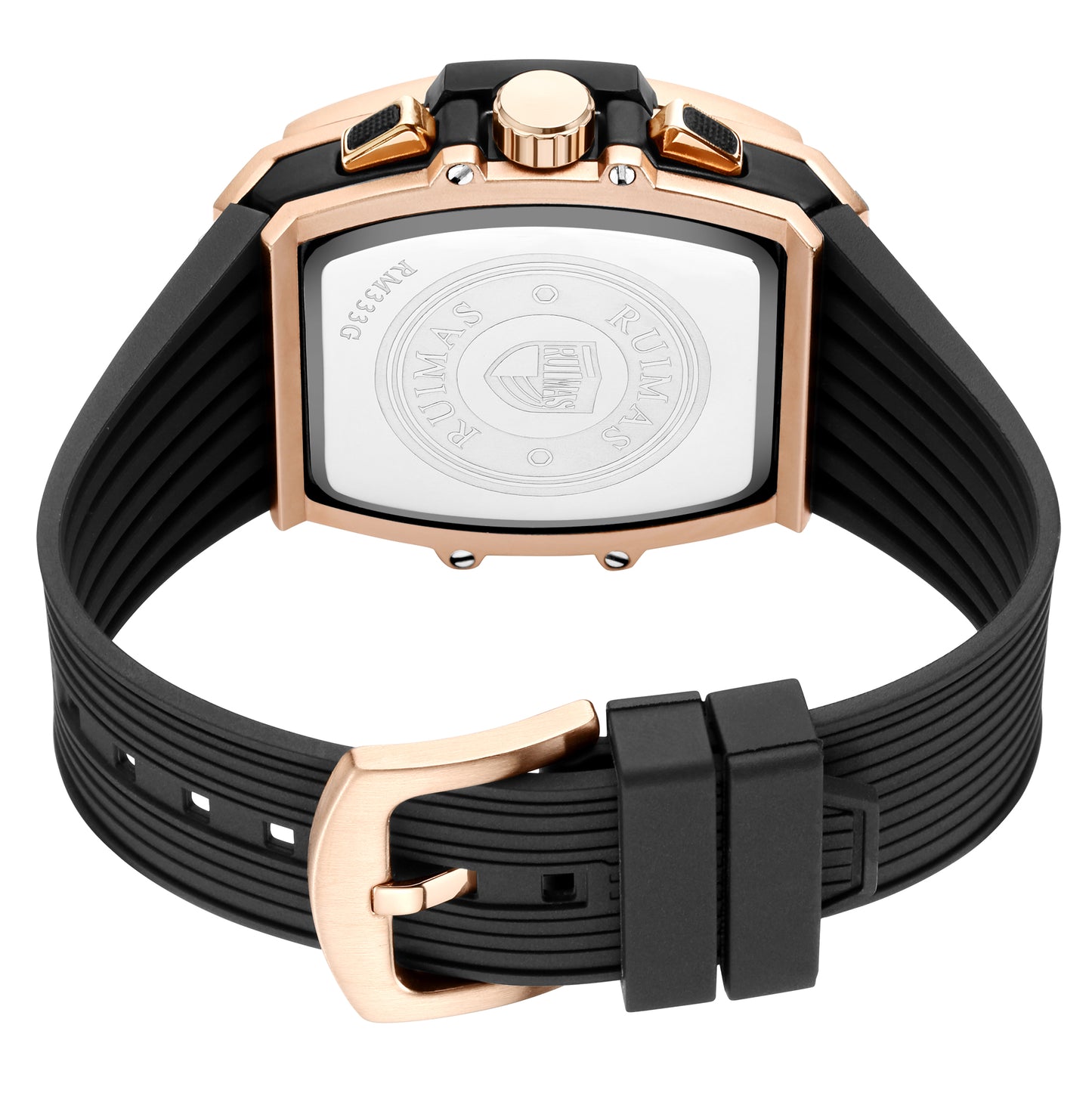 RUIMAS Watch for Men Fashion Luxury Sport Military Watches Silicone Strap Waterproof Quartz Casual Wristwatch Clock Montre Homme