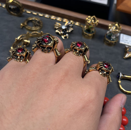 Skull Ring Men