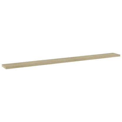 NNEVL Bookshelf Boards 8 pcs Sonoma Oak 100x10x1.5 cm Chipboard