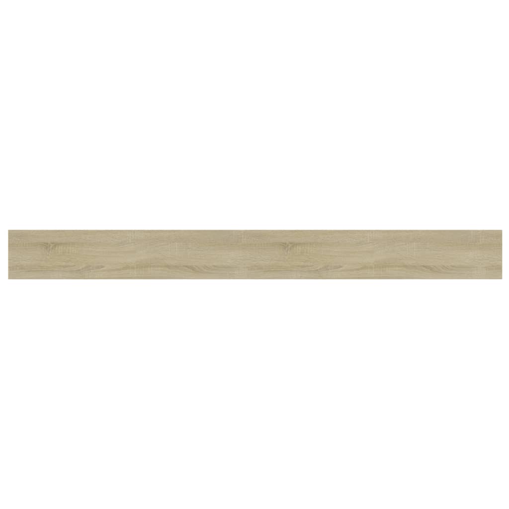 NNEVL Bookshelf Boards 8 pcs Sonoma Oak 100x10x1.5 cm Chipboard