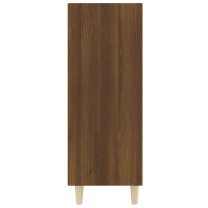 NNEVL Sideboard Brown Oak 69.5x32.5x90 cm Engineered Wood-3