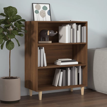 NNEVL Sideboard Brown Oak 69.5x32.5x90 cm Engineered Wood-0