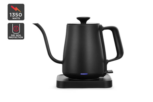 NNEKG Electric Gooseneck Kettle (Matte Black)-1