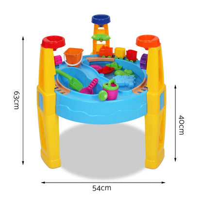 NNEDSZ 26 Piece Kids Umbrella & Table Set-1