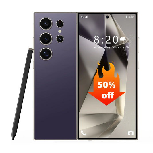 S25 Ultra 5G Smartphone – 16GB + 1TB | Refurbished | 7000mAh Battery | 108MP Camera | Android 14 | 7.3” 120Hz Display