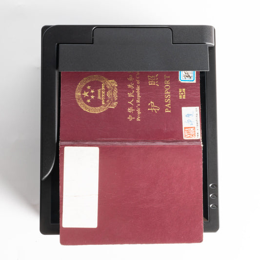 RFID Full Page E-Passport & ID Card Reader Scanner – with QR, OCR, MRZ Support + Free SDK