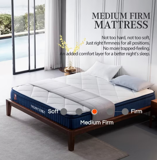 Korean High-Quality Latex Mattress – Compressed & Foldable
