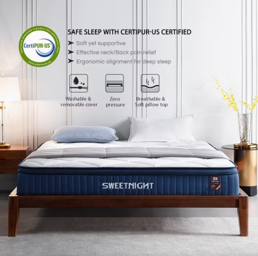 Korean High-Quality Latex Mattress – Compressed & Foldable