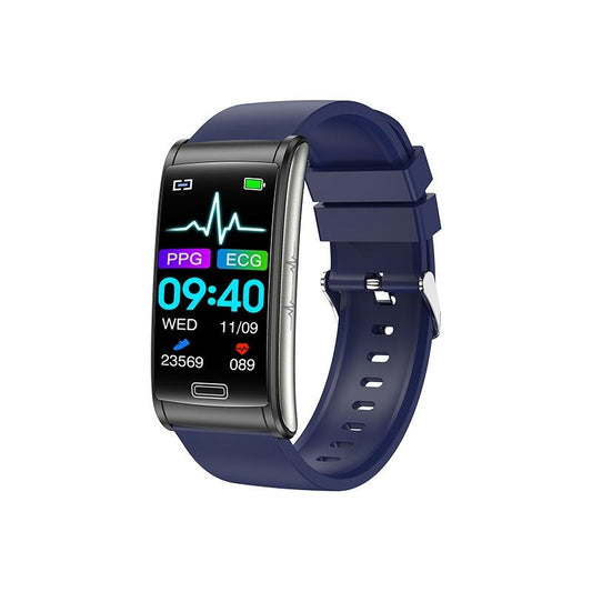 NNEDSZ Smart Watch With Heart Rate And Blood Pressure Monitoring - Colour Screen - Blue