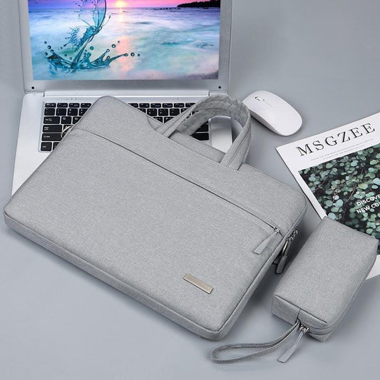 NNEDSZ 11 Inch Inner Bag with Power for Handbag or Laptop - Dark Grey