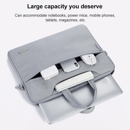 NNEDSZ 11 Inch Inner Bag with Power for Handbag or Laptop - Dark Grey