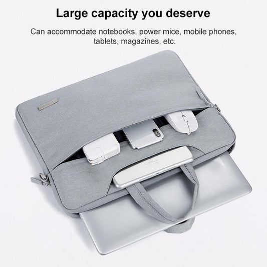 NNEDSZ 11 Inch Inner Bag with Power for Handbag or Laptop - Dark Grey