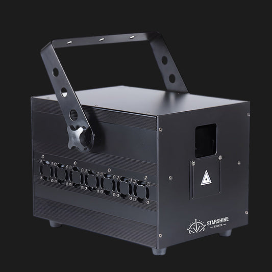 10w 20w 30k Galvanometer Full Color Animation Laser Light Projector