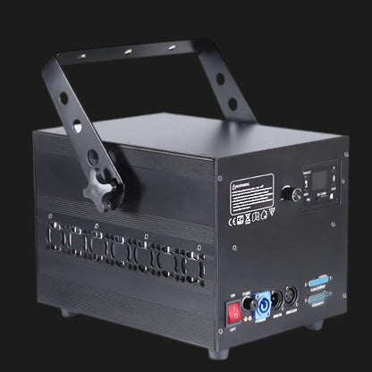 10w 20w 30k Galvanometer Full Color Animation Laser Light Projector