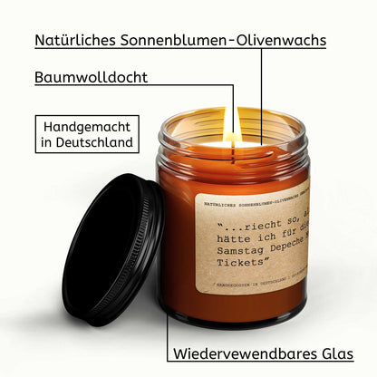 Actions are the seeds of fate... , Harry Trumann, Duftkerze, Kerze, Zitate, Geschenk, Geschenk für Freunde, Geburtstag, Freimaurer-3