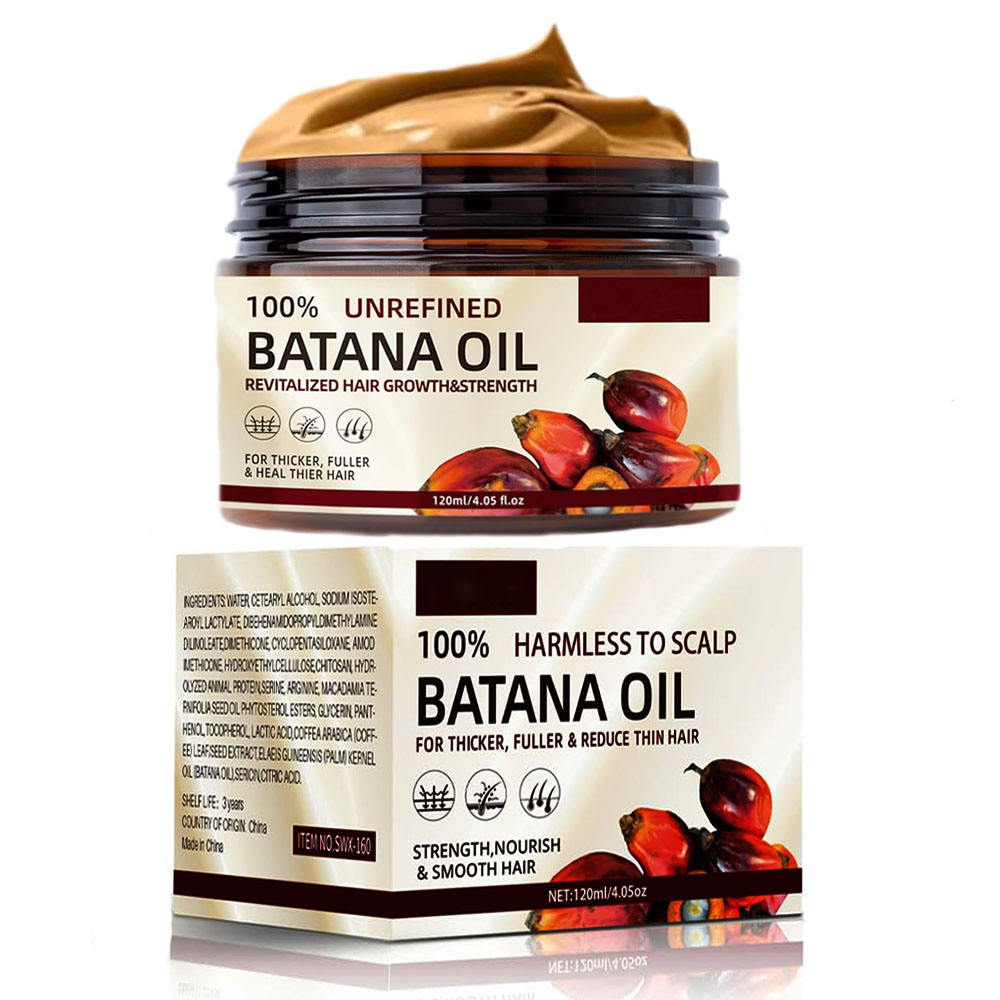 Private Label Batana Oil – 100% Pure Raw Batana Butter Moisturizing Treatment | Promotes Hair Growth | Repairs Damaged Hair