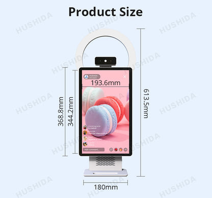 HUSHIDA 15.6-Inch Professional Live Streaming Camera