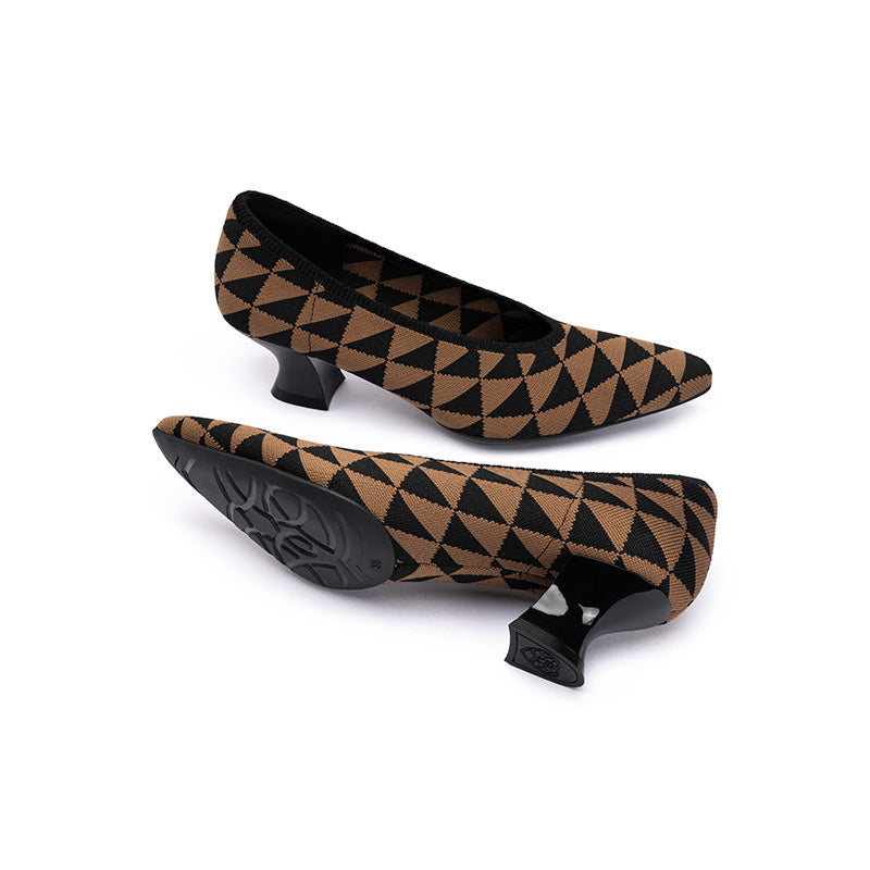 French Chic Pointed Toe Low Heels