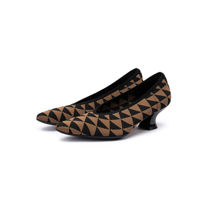 French Chic Pointed Toe Low Heels