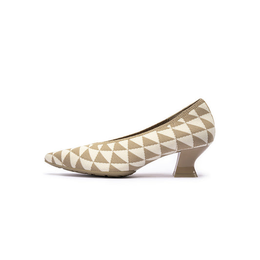 French Chic Pointed Toe Low Heels