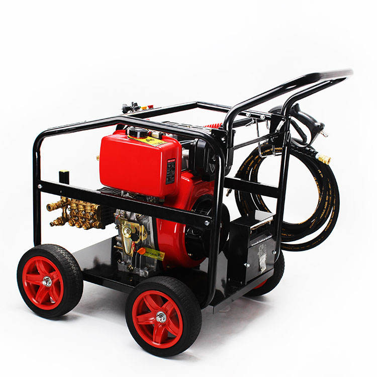 High Pressure 250bar 10HP Diesel Cold Water Power Washer – Heavy-Duty Car Wash Machine