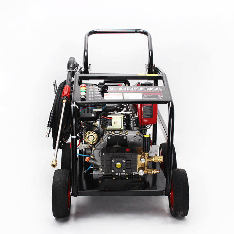High Pressure 250bar 10HP Diesel Cold Water Power Washer – Heavy-Duty Car Wash Machine