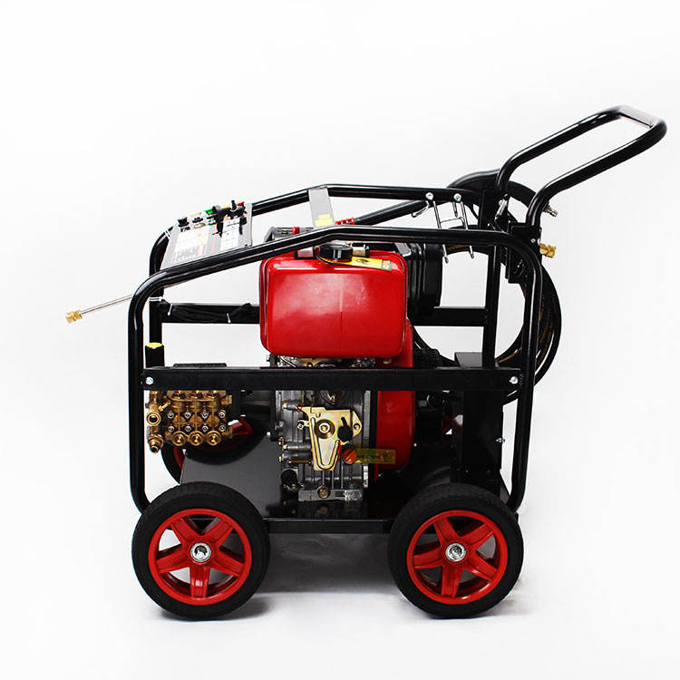 High Pressure 250bar 10HP Diesel Cold Water Power Washer – Heavy-Duty Car Wash Machine