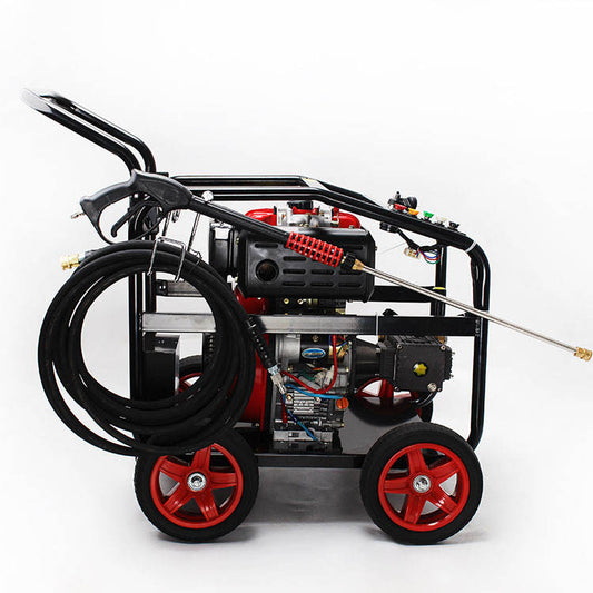 High Pressure 250bar 10HP Diesel Cold Water Power Washer – Heavy-Duty Car Wash Machine