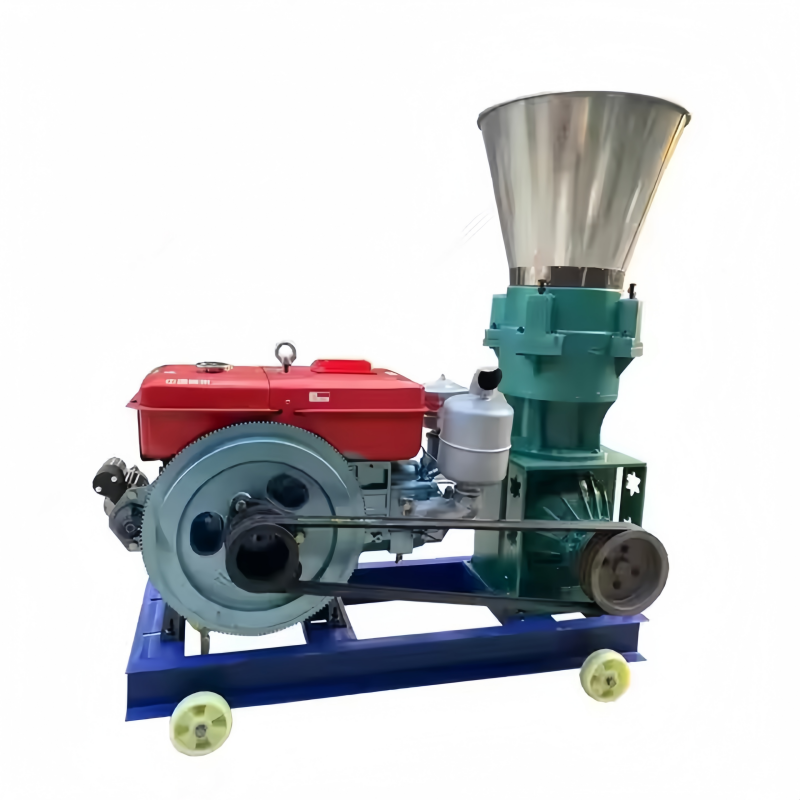 Hot Sale Chicken, Fish & Cattle Feed Pellet Making Machine With Motor