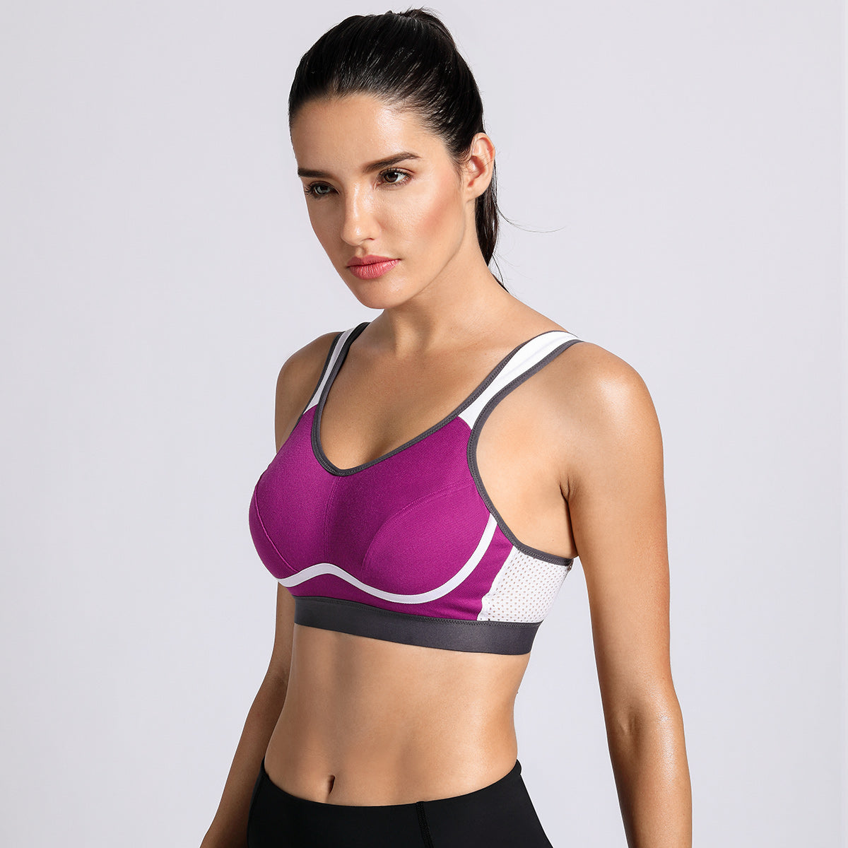 High Impact Bounce Control Wireless Workout Sports Bra