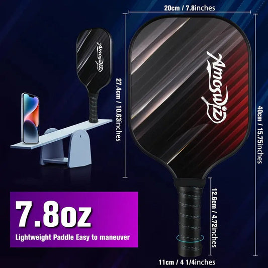 NNETM Pickleball Paddle Set with Balls & Bag (4pcs)