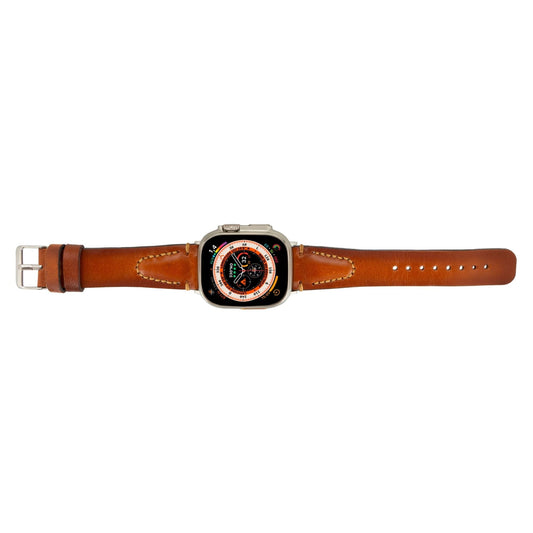 Jeffrey Leather Bands for Apple Watch 9, Ultra 2 & SE
