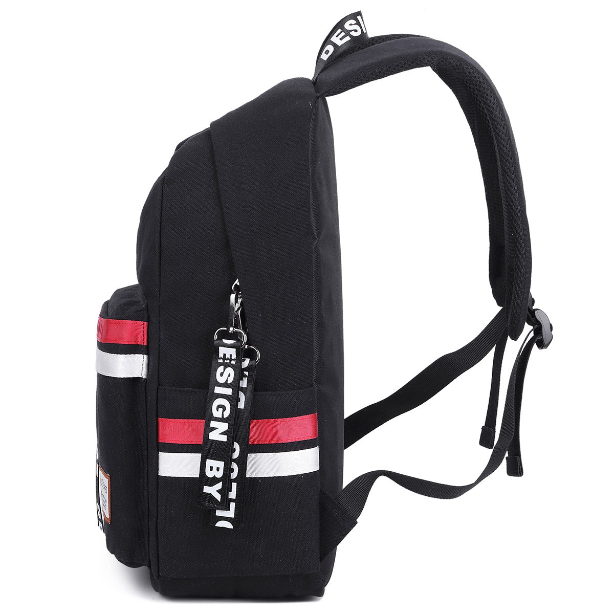 Leisure Waterproof Striped Backpack