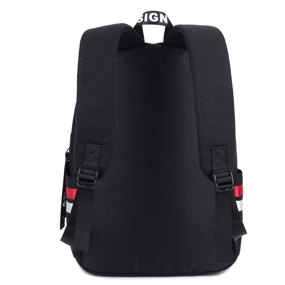 Leisure Waterproof Striped Backpack