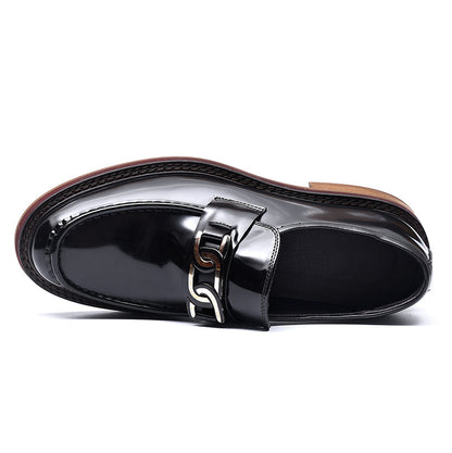 Men's Premium Business Glossy Leather Loafers