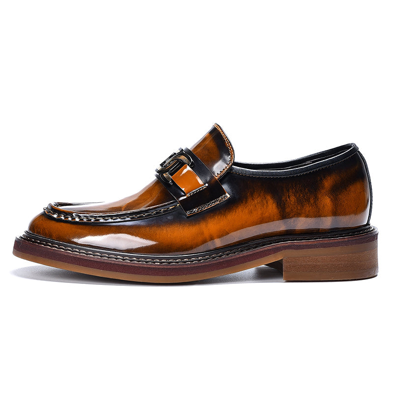 Men's Premium Business Glossy Leather Loafers