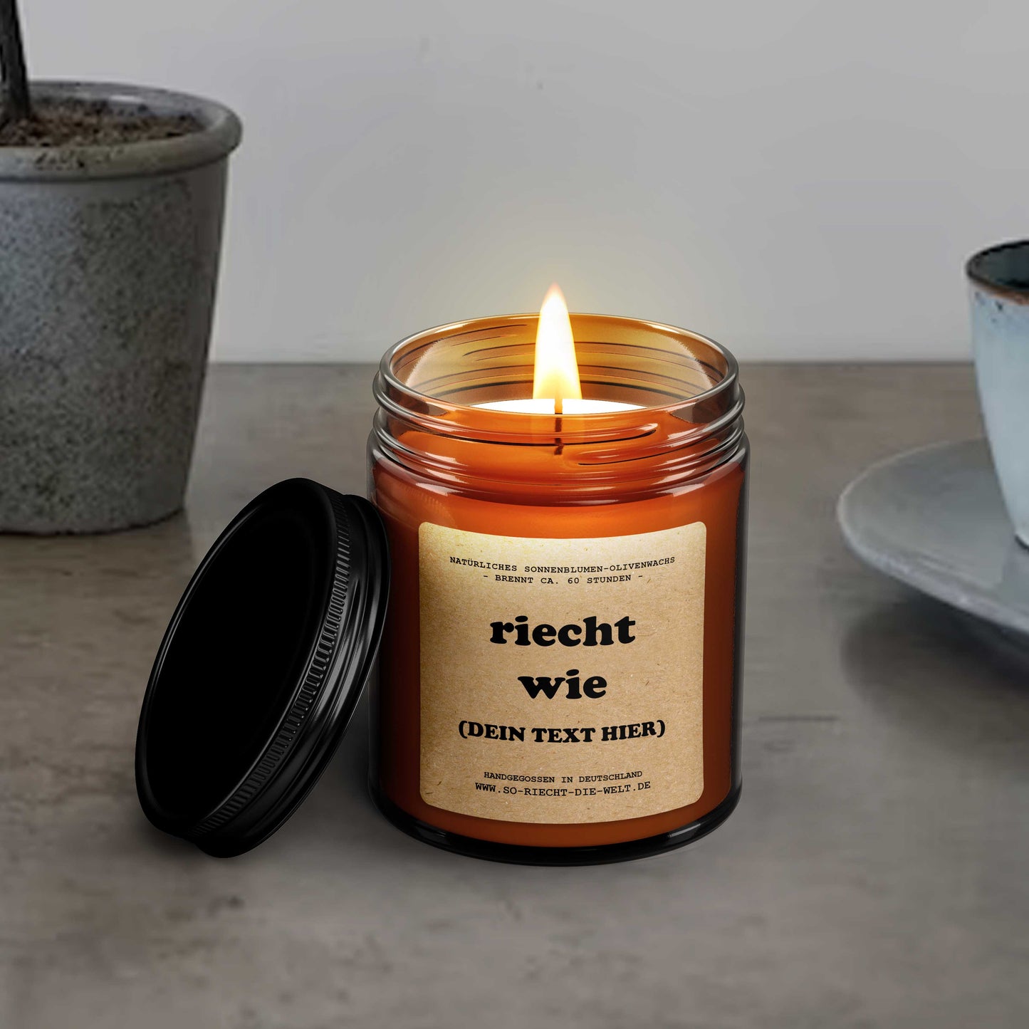 Individuelle riecht wie Kerze, Duftkerze, Kerze, Geschenk