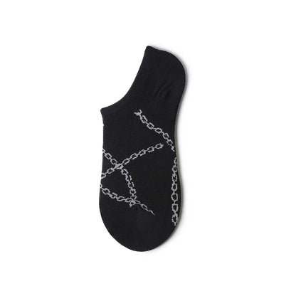 Ring Lightweight Summer Women 5pcs Ankle Socks Set-4