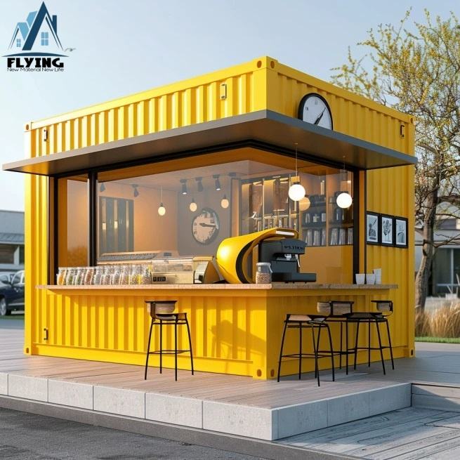Expandable Mobile Pop-Up Shop | 10ft/20ft Modular Container Bar, Coffee Shop, or Convenience Store