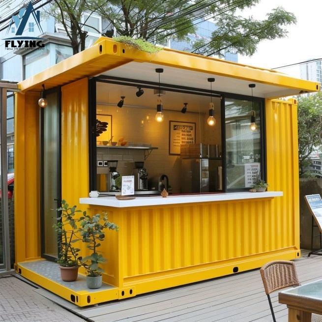 Expandable Mobile Pop-Up Shop | 10ft/20ft Modular Container Bar, Coffee Shop, or Convenience Store
