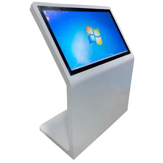 21.5" / 32" / 43" / 49" / 55" Inclined L-Shaped Front-End Touch Query All-in-One Machine Interactive Touch Display Screen