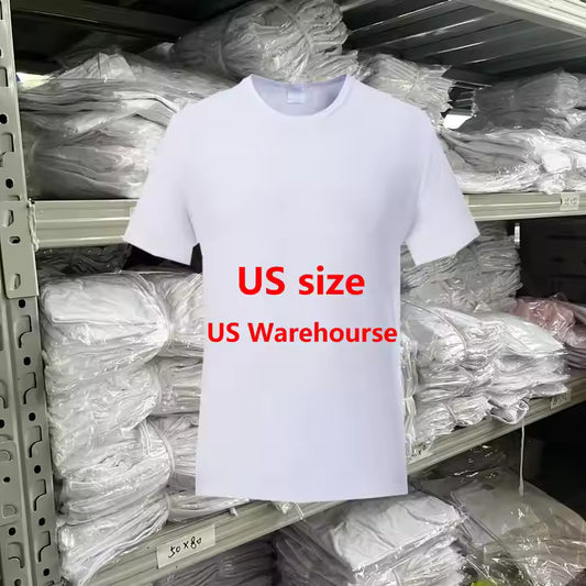 Custom Sublimation T-Shirts – 100% Polyester Cotton Feel | Unisex | Blank Satin Fabric | Regular Fit