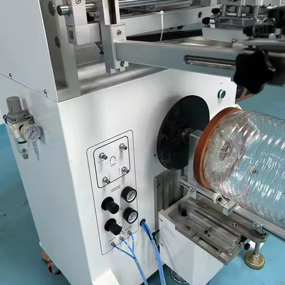 High-speed Printing Tube Round Surface Single-color Semi-automatic Screen Printing Machine for Tube, Cup Screen Printers