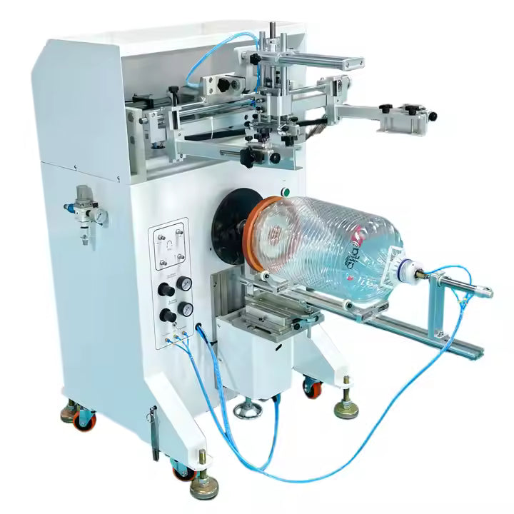 High-speed Printing Tube Round Surface Single-color Semi-automatic Screen Printing Machine for Tube, Cup Screen Printers